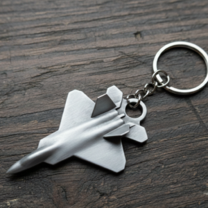 fighter jet 3d printed keychain – military aircraft design